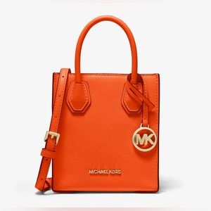 Mercer Extra-Small Pebbled Leather Crossbody Bag